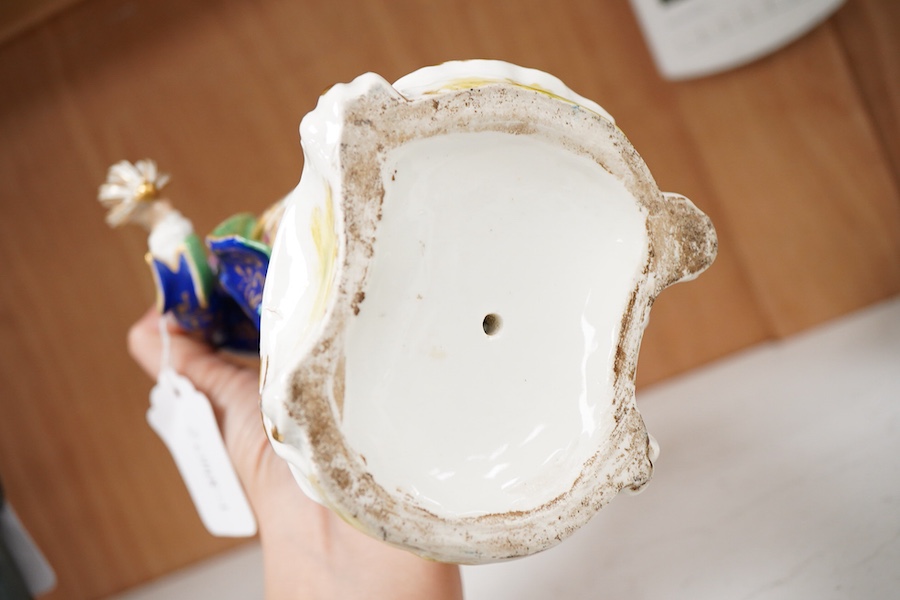 A 19th century Derby figure of Falstaff, 22cm